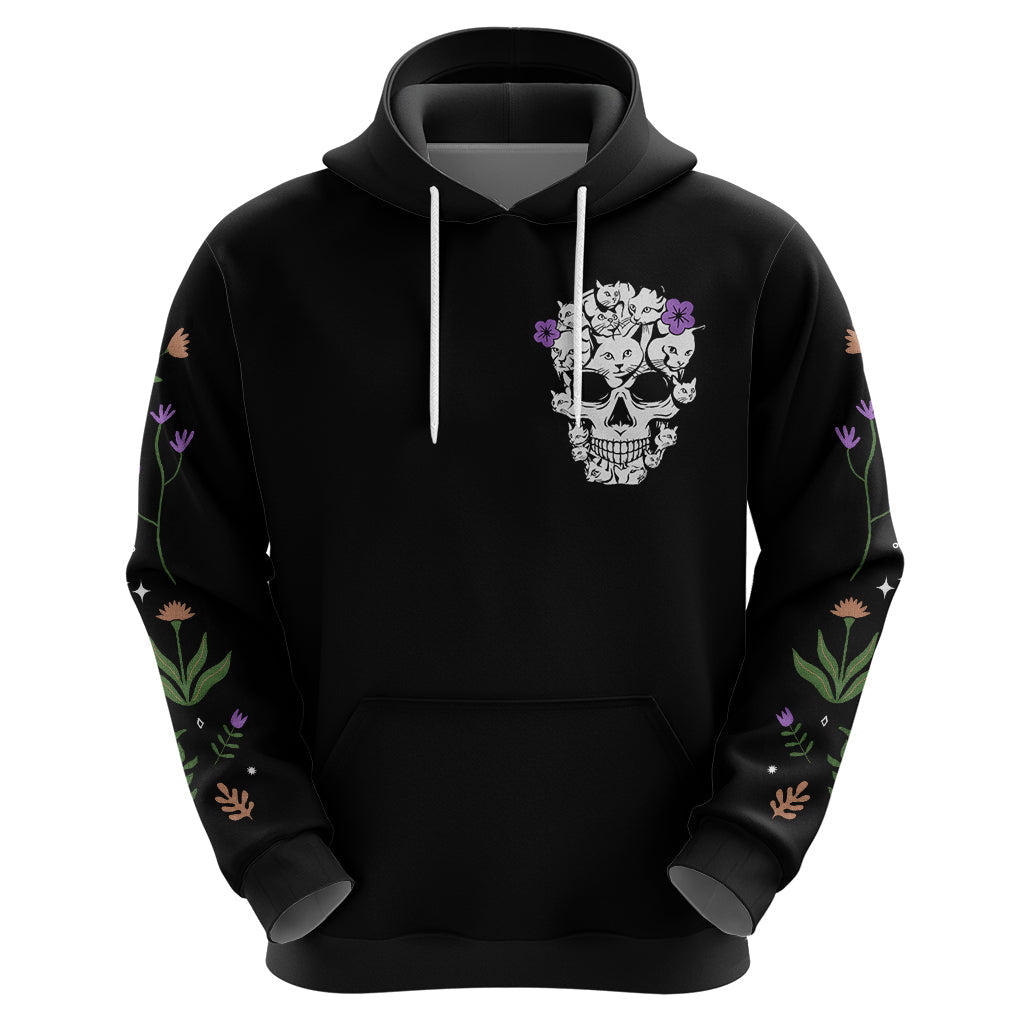 Cat Skull Hoodie Purr Evill DT01