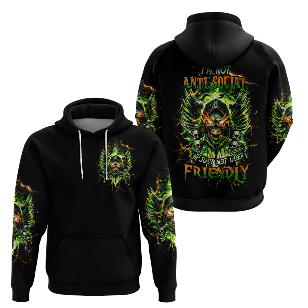 Doule Skull Hoodie Angel To Some Demon To Most DT01