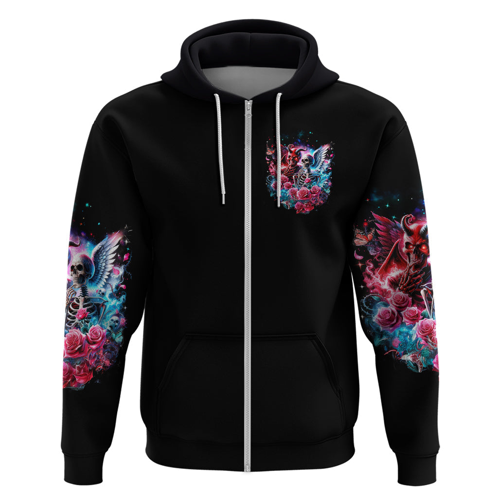 Flame Skull Hoodie I'm Not Anti Social I'm Just Not User Friendly DT01