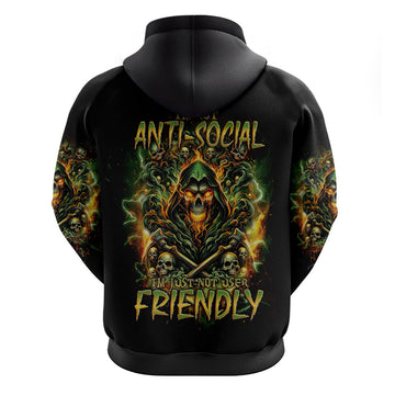 Rose Skull Hoodie Don't Try Figure Me out DT01