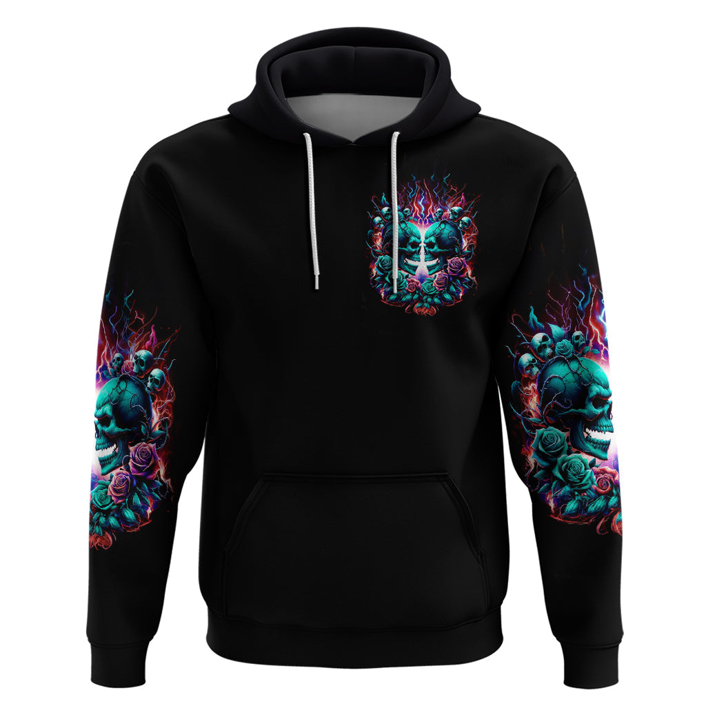 Twin Skull Hoodie Don't Try Figure Me out I'm A Special Kind Of Twisted DT01