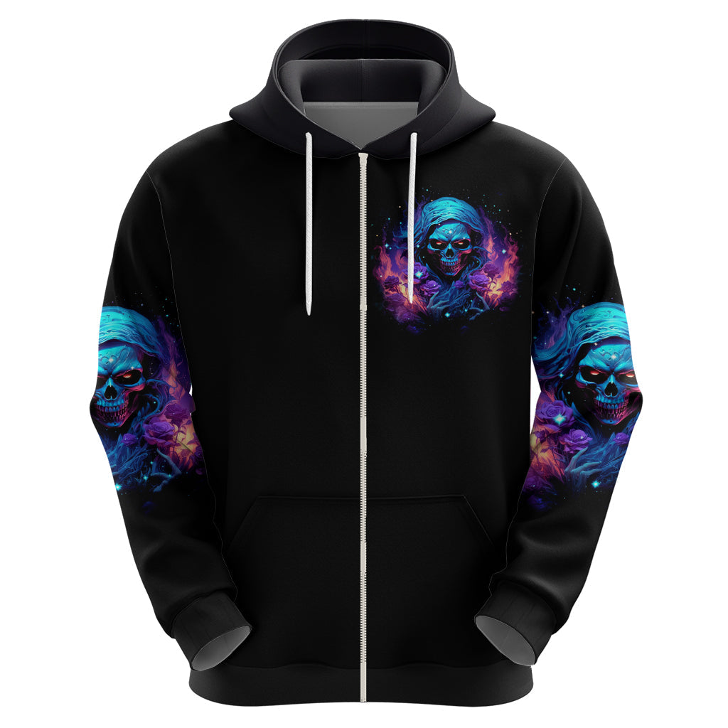 Flame Skull Hoodie Its Not How Crazy I Am But How Much I enjoy It That Makes Me Dangeous DT01
