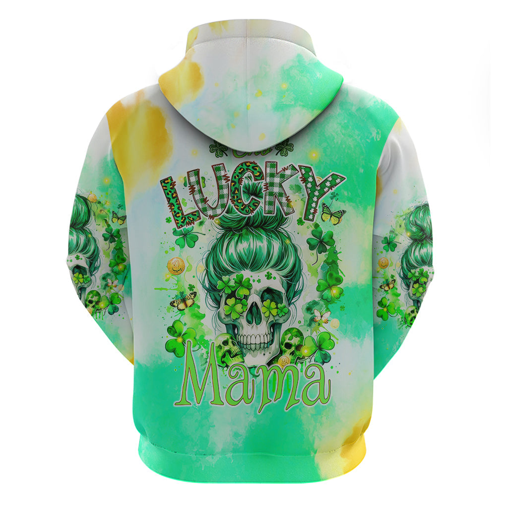 Irish Skull Hoodie Oho Lucky Mama DT01