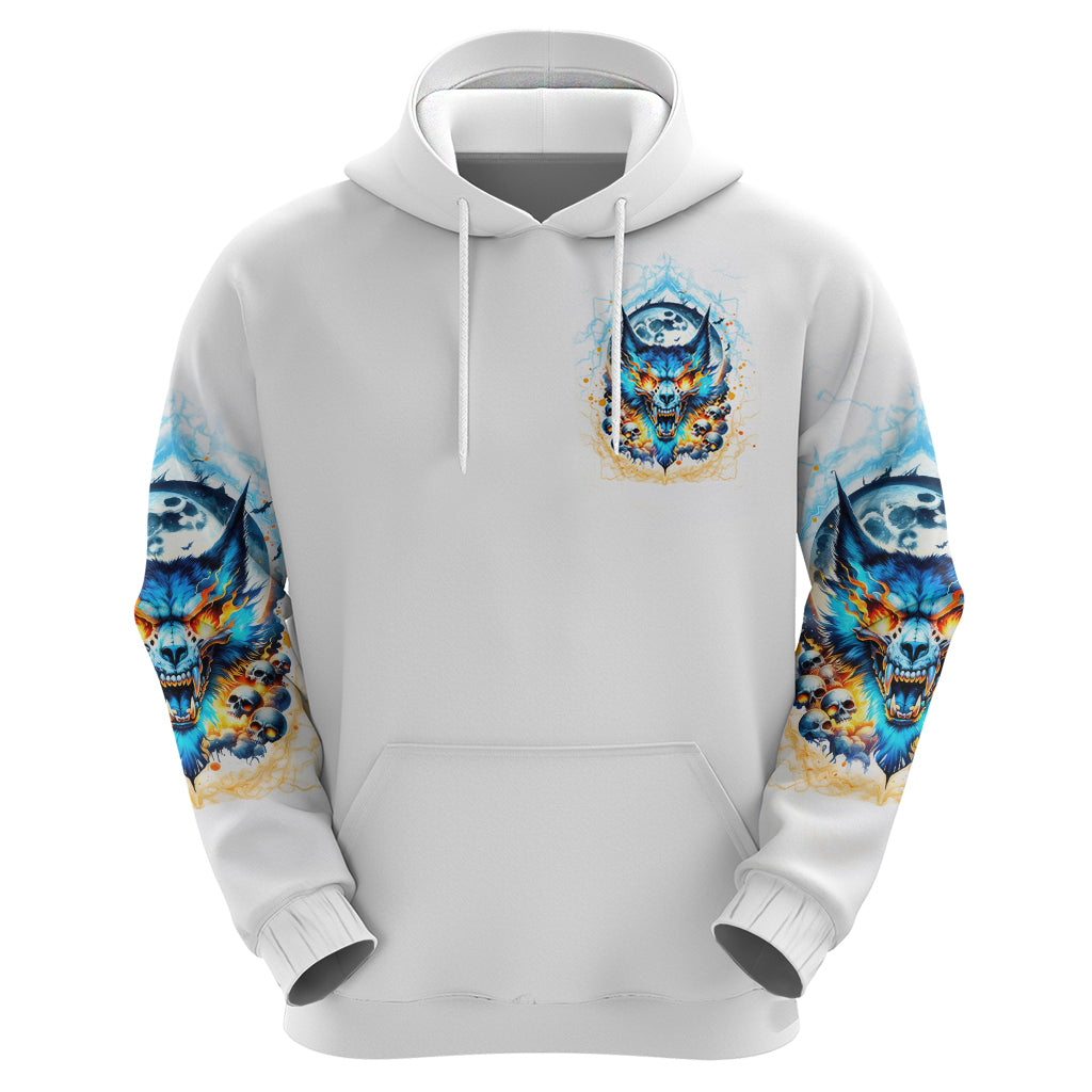 Wolf Skull Hoodie You First Mistake Was Thinking I Was One Of The Sheep DT01