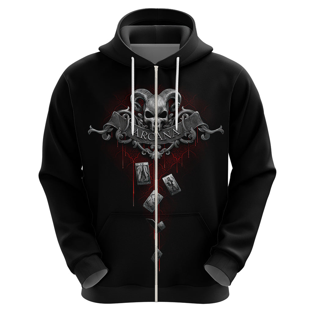 Skull Hoodie Death Reaper Arcana DT01