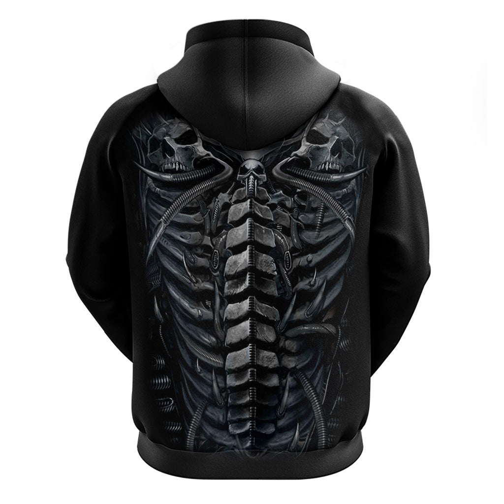 Skull Hoodie Skeleton Inside DT01