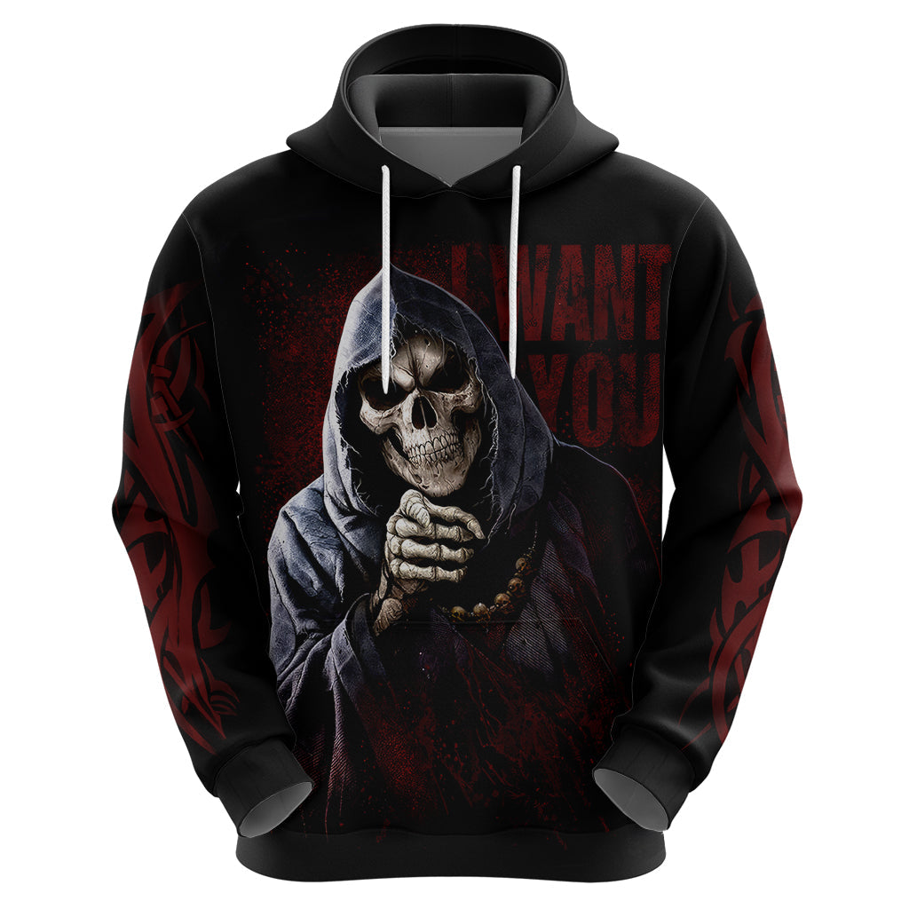 Reaper Hoodie Uncle Death Angel Peace Skull DT01