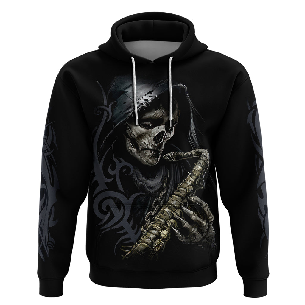 Skull Hoodie Musician Of Death DT01