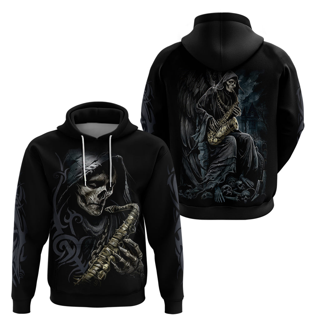Skull Hoodie Musician Of Death DT01