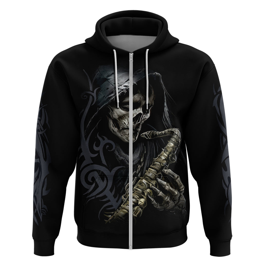 Skull Hoodie Musician Of Death DT01