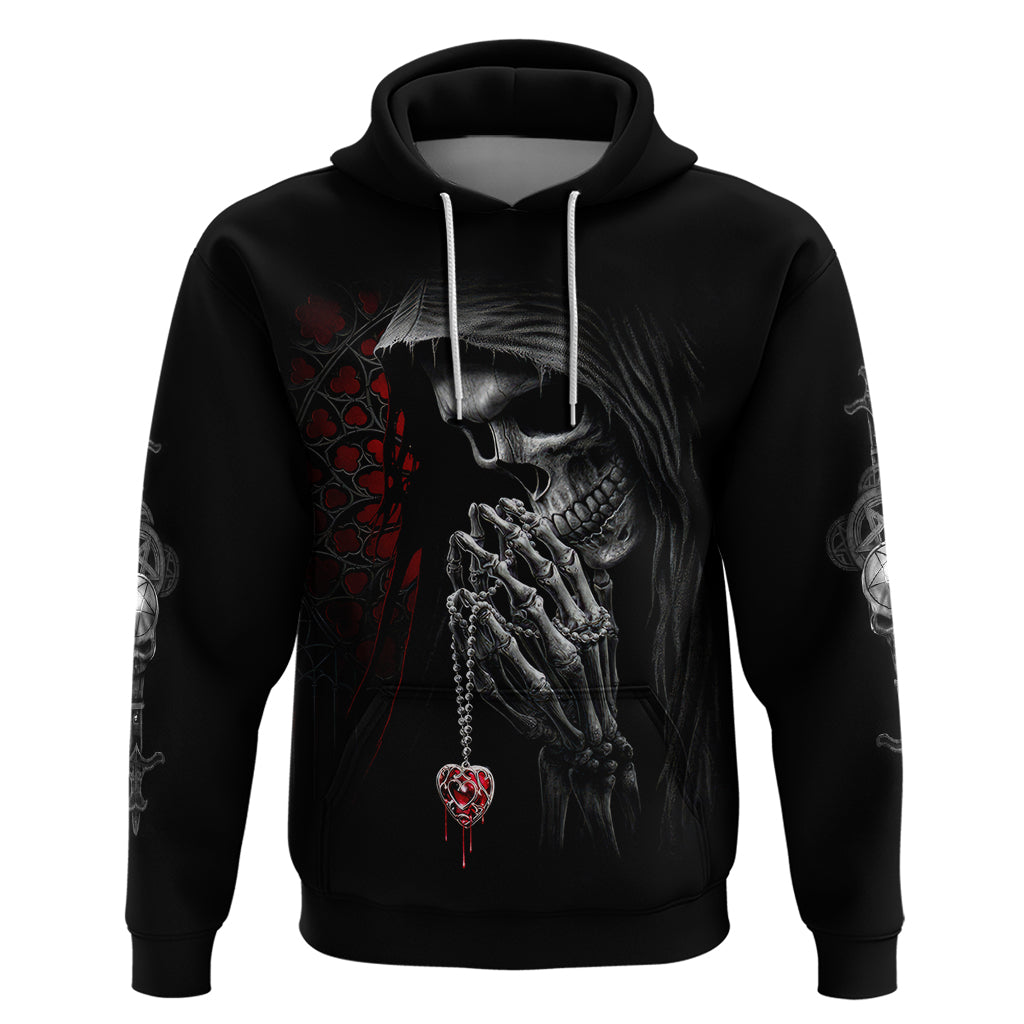 Skull Hoodie Death Angel In Love DT01