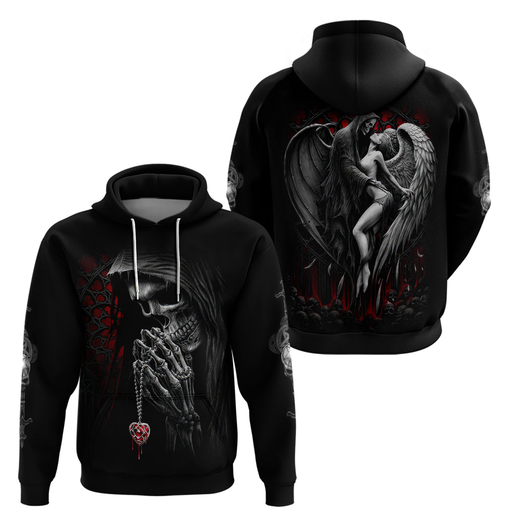 Skull Hoodie Death Angel In Love DT01