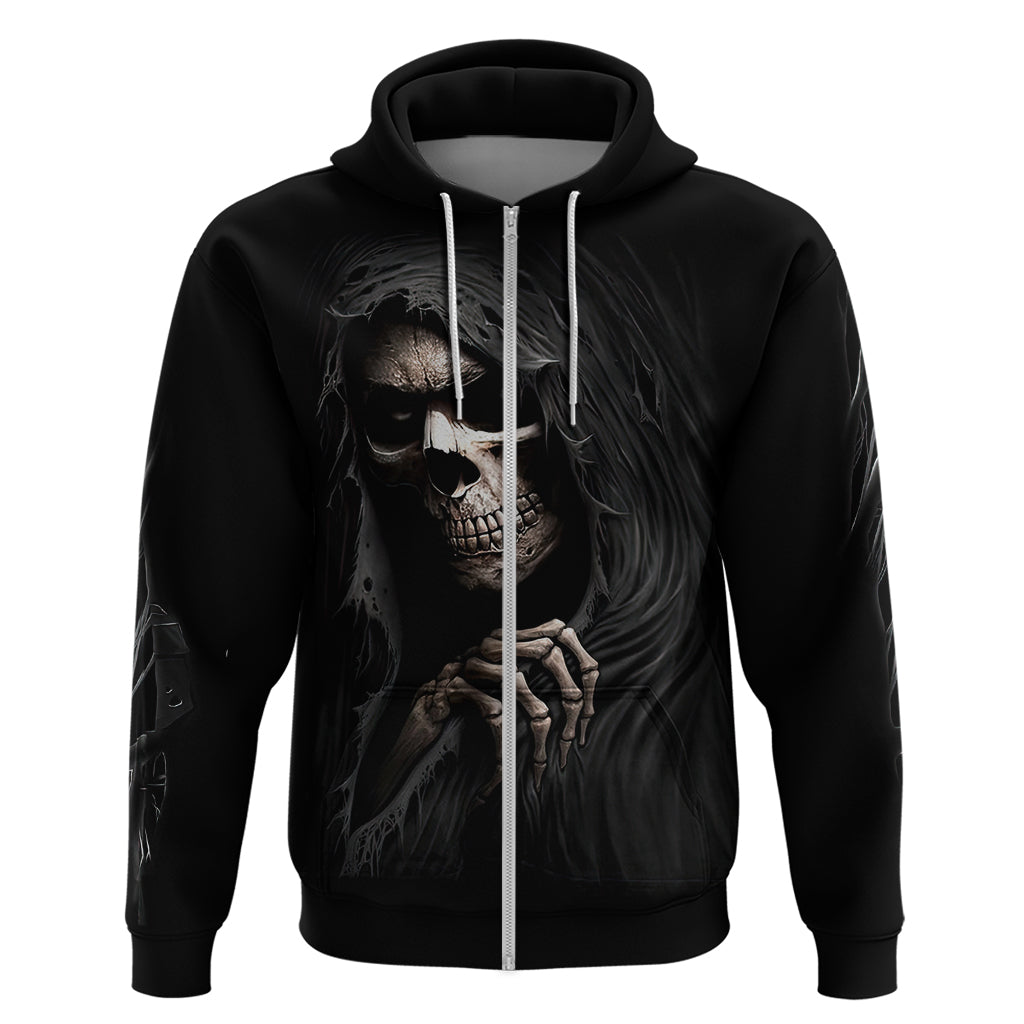 Skull Hoodie Evil Skeleton Look Inside DT01