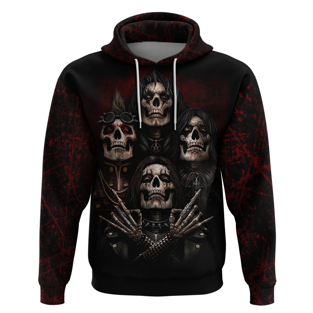 Skull Hoodie Boy Band Queen DT01