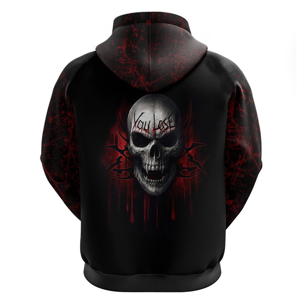 Skull Hoodie Death Skull Game Over DT01