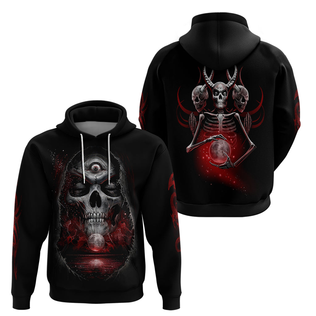 Skull Hoodie Prayer Skull DT01