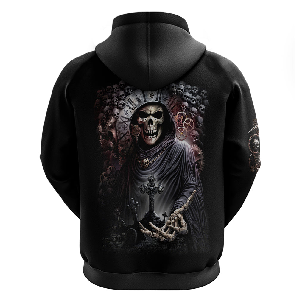 Skull Hoodie Skull Grim Time Reaper DT01