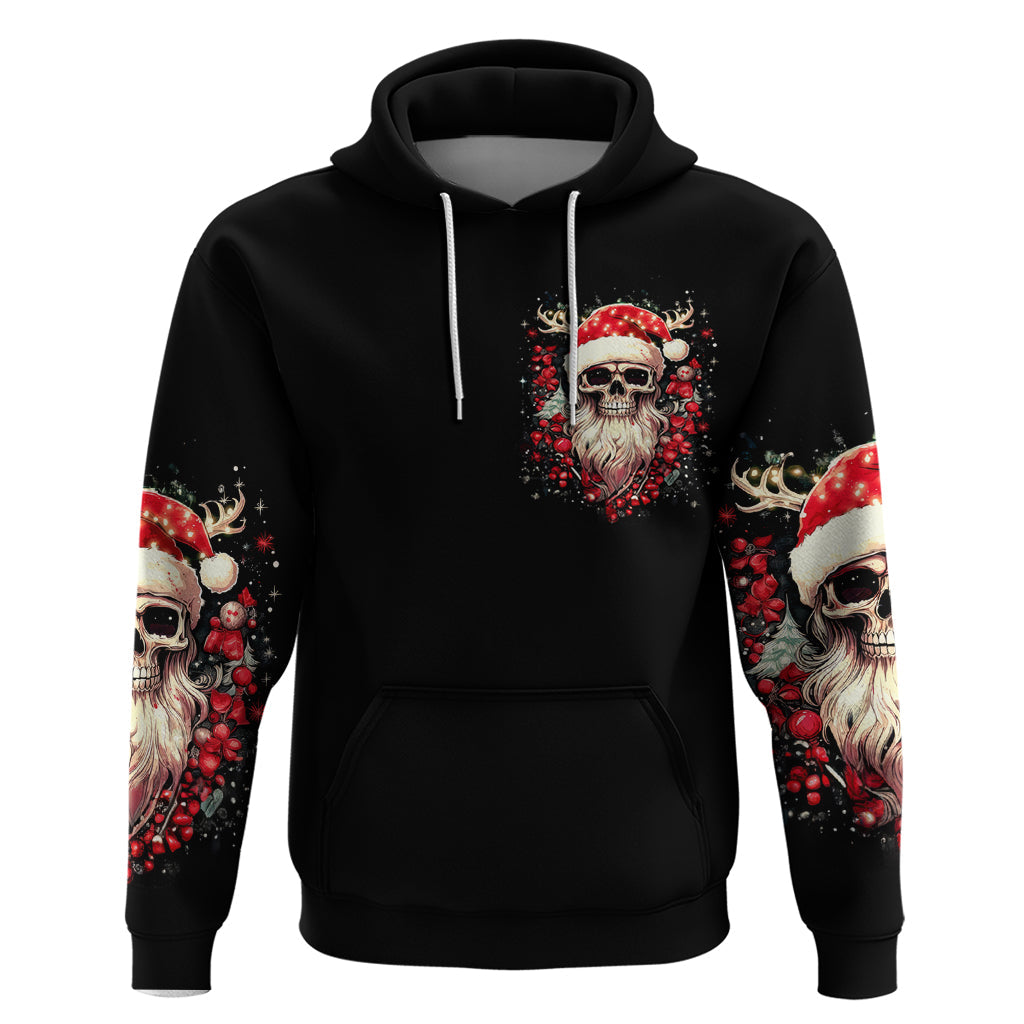 Skull Santa Claus Hoodie Ho Ho Ho Madafakas DT01