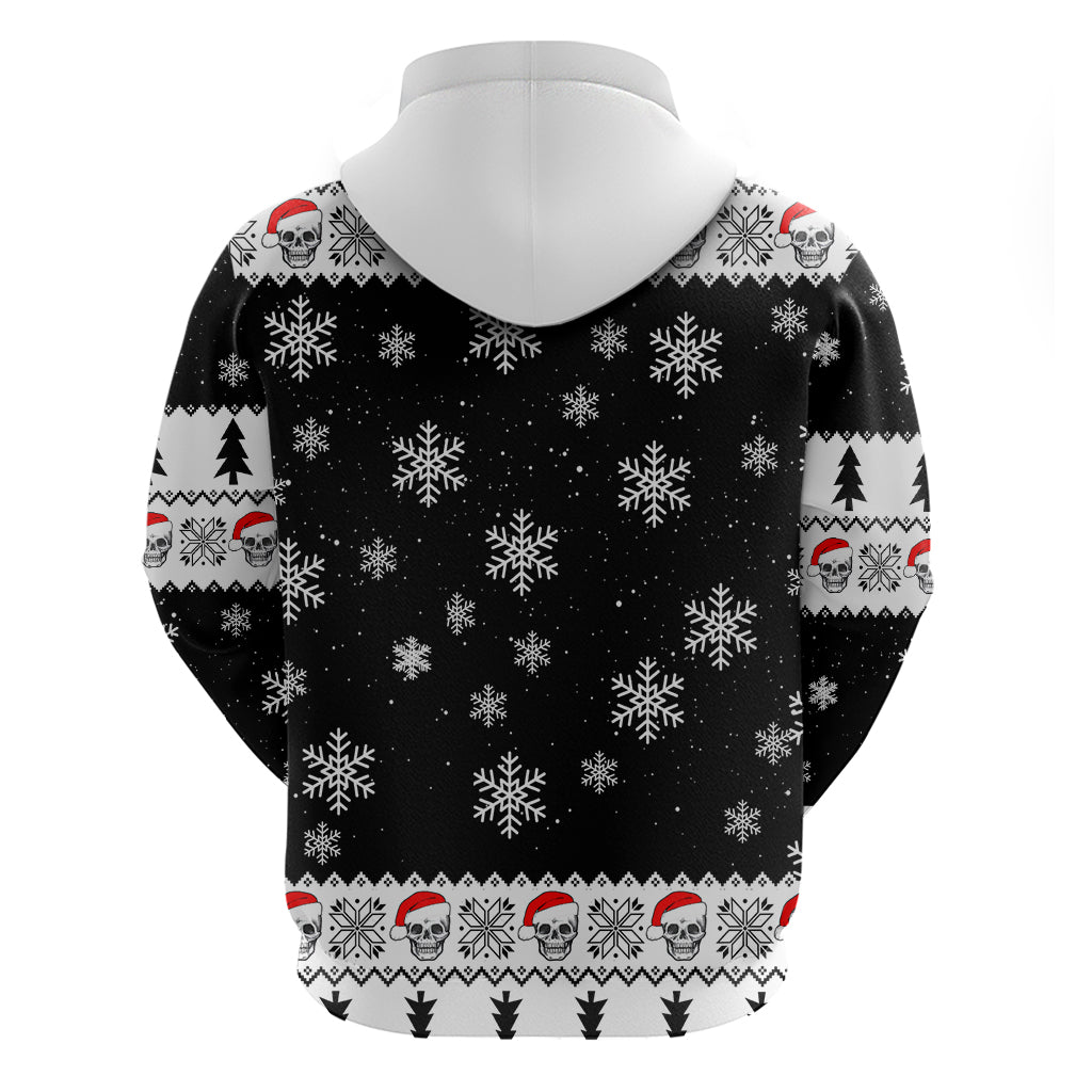 Skull Santa Hoodie Tree Skull Santa Ugly Christmas DT01