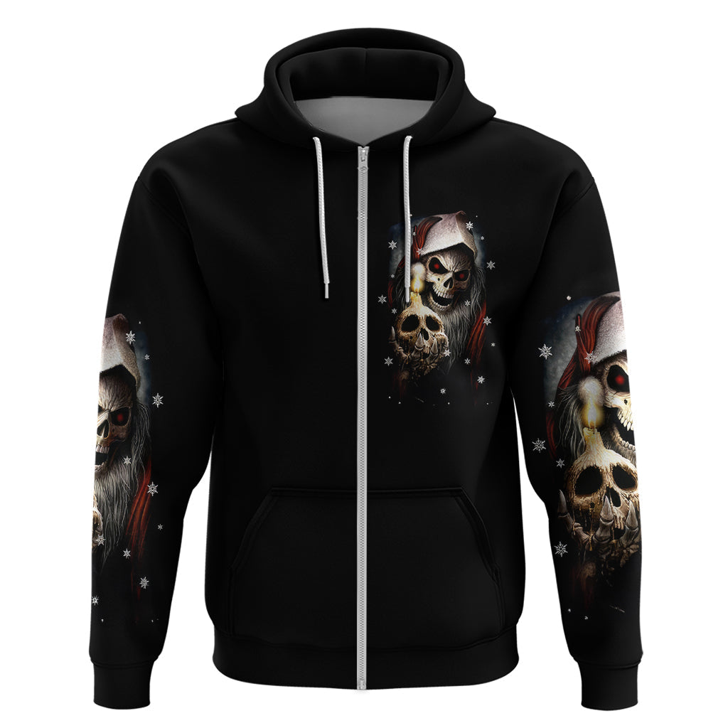 Skeleton Santa Claus Hoodie Sorry Santa Naughty Just Feels So Nice DT01