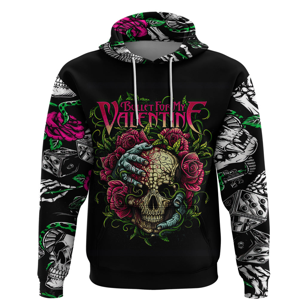 Viper Skull Hoodie Bullet For My Valentine DT01