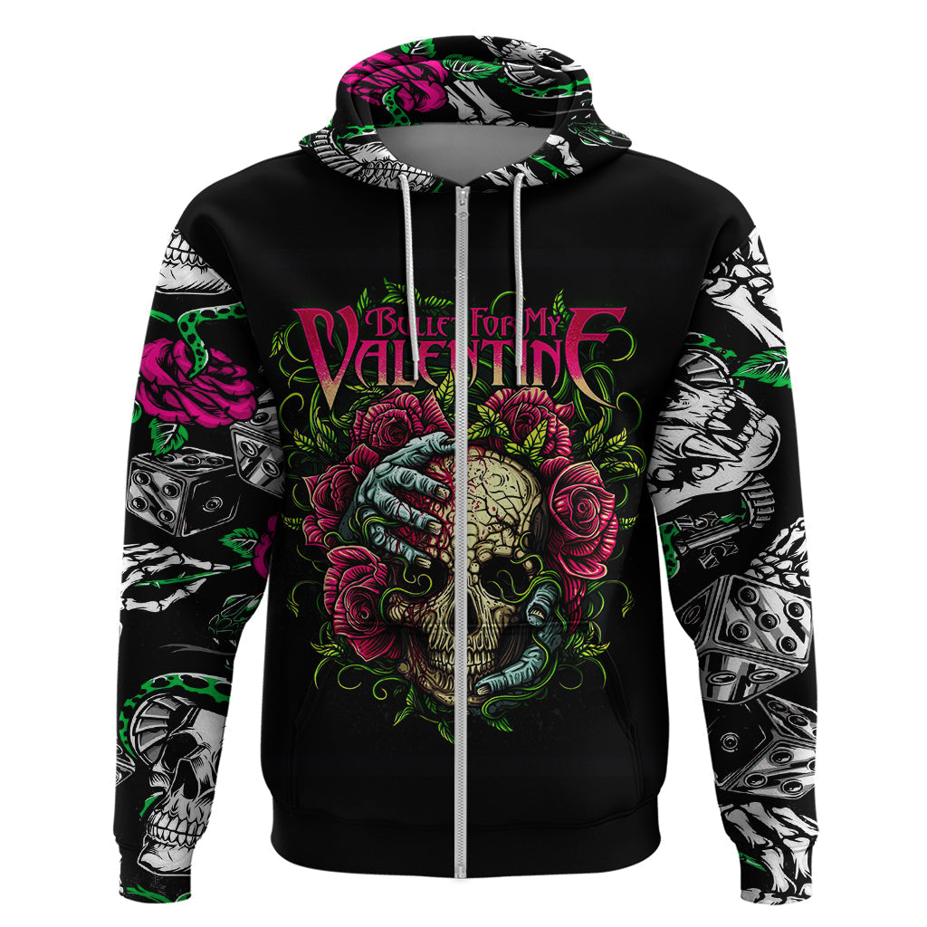 Viper Skull Hoodie Bullet For My Valentine DT01