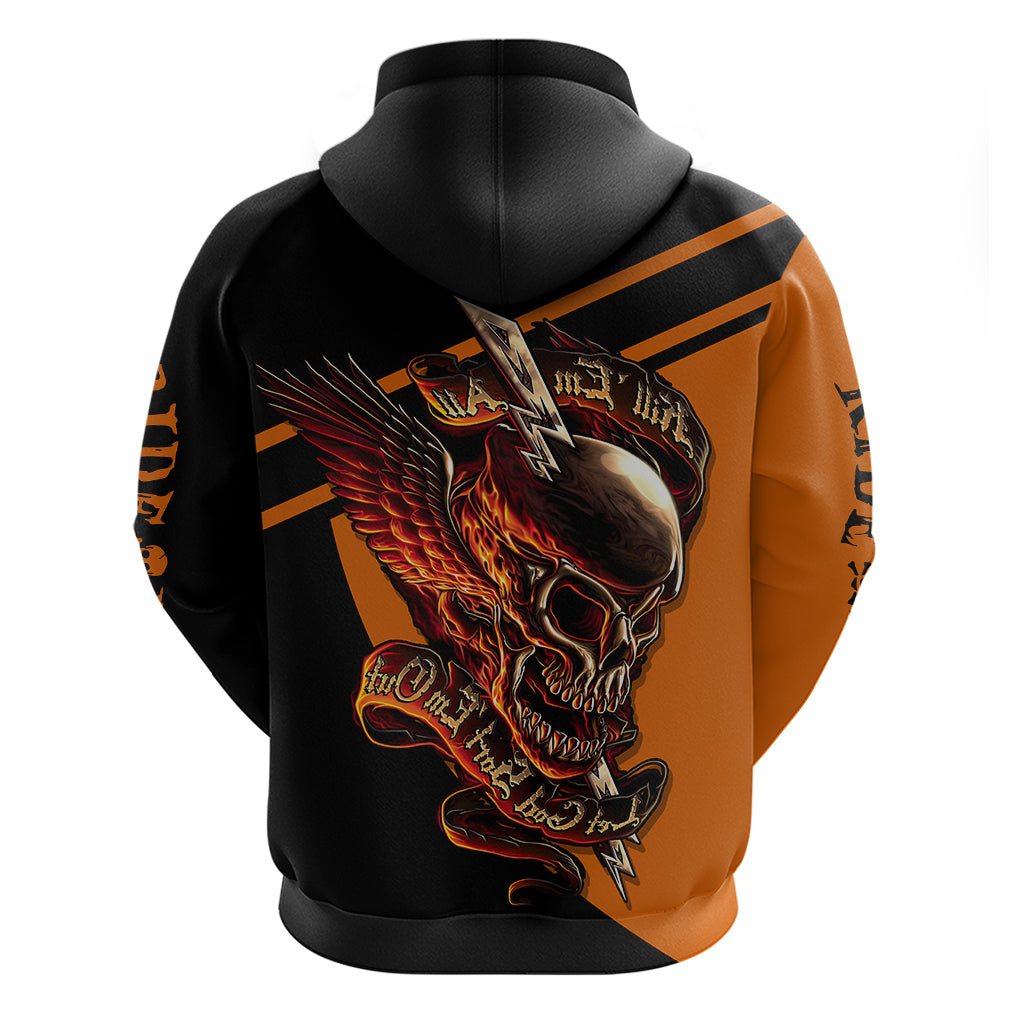 Wings Skull Hoodie Kill Them All DT01