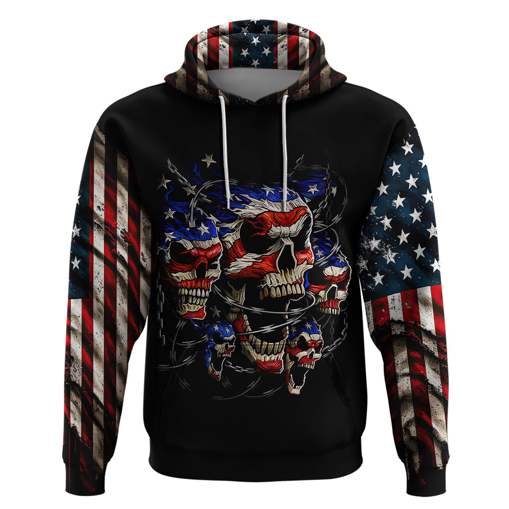 American Skull Hoodie Nice To Meet You Im The Coach DT01