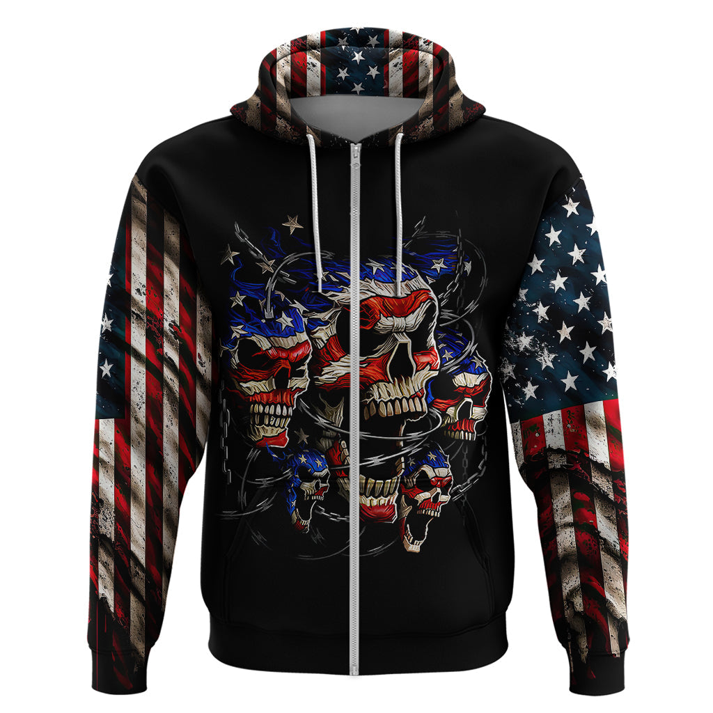 American Skull Hoodie Nice To Meet You Im The Coach DT01