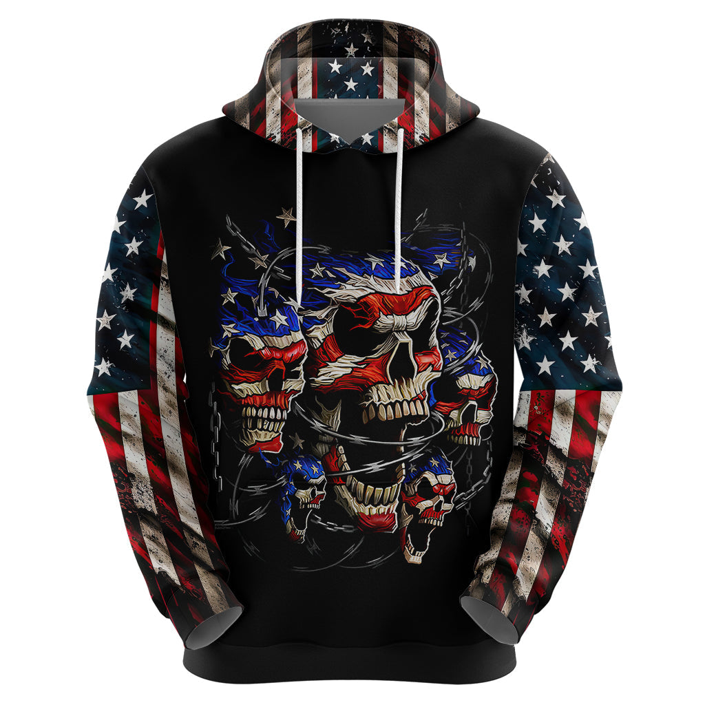 American Skull Hoodie Nice To Meet You Im The Coach DT01