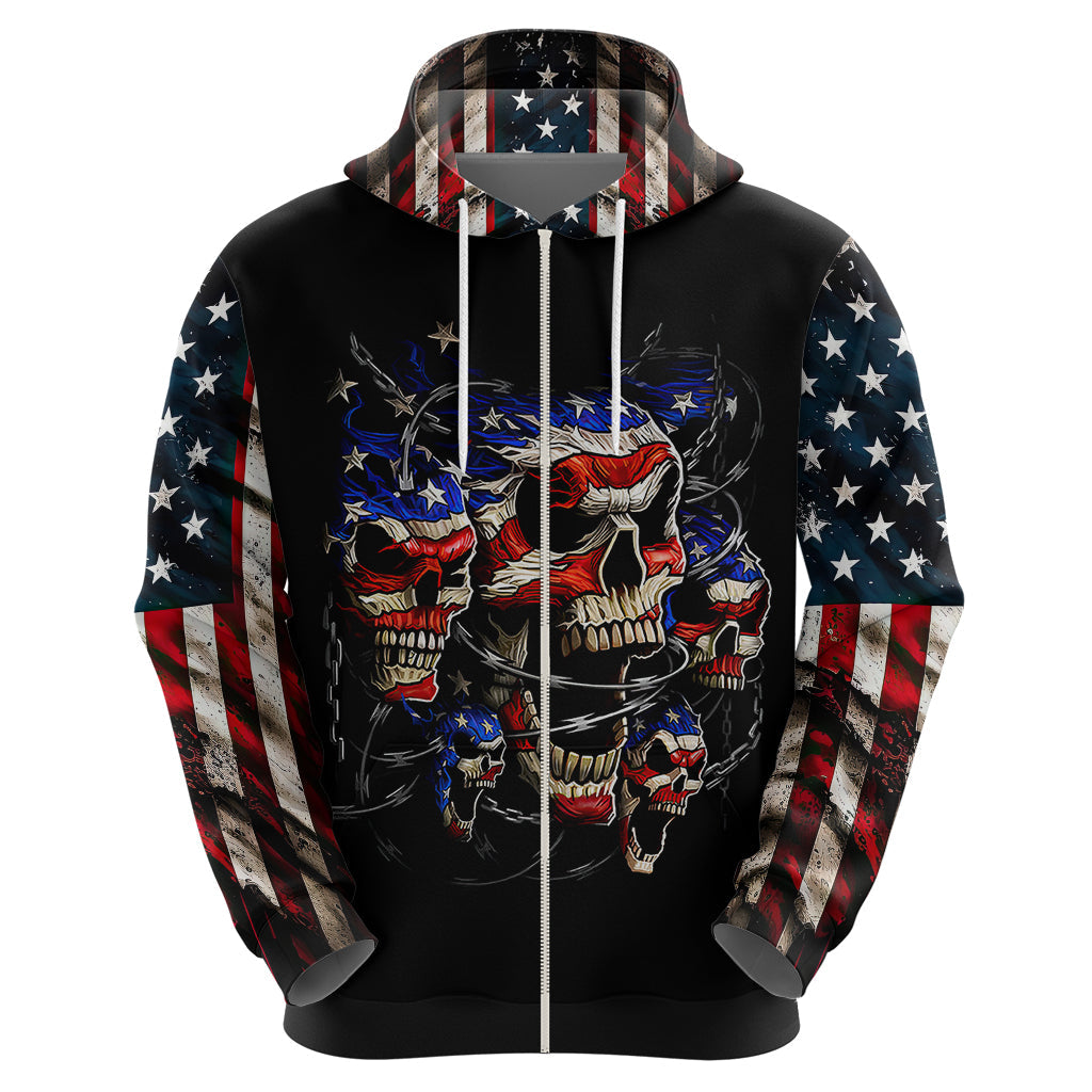 American Skull Hoodie Nice To Meet You Im The Coach DT01