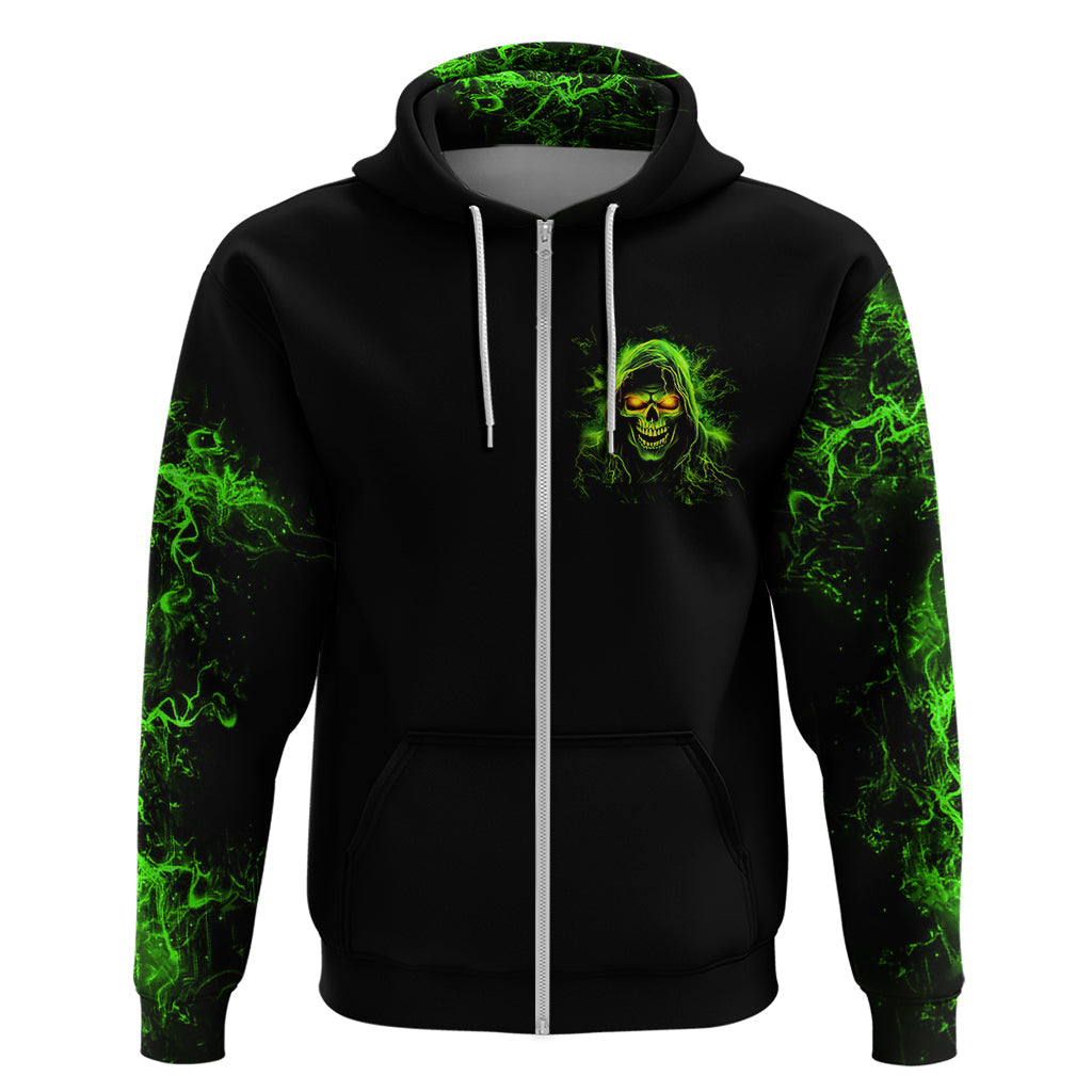 Thunder Skull Hoodie Satan Still Has A Restrainning Order Against Me DT01