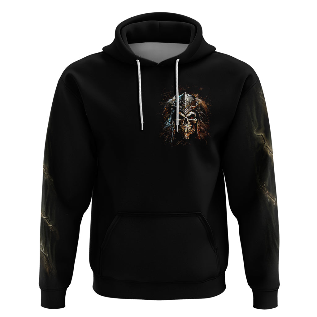 Warrior Skull Hoodie The Warrior Replies Iam The Storm DT01