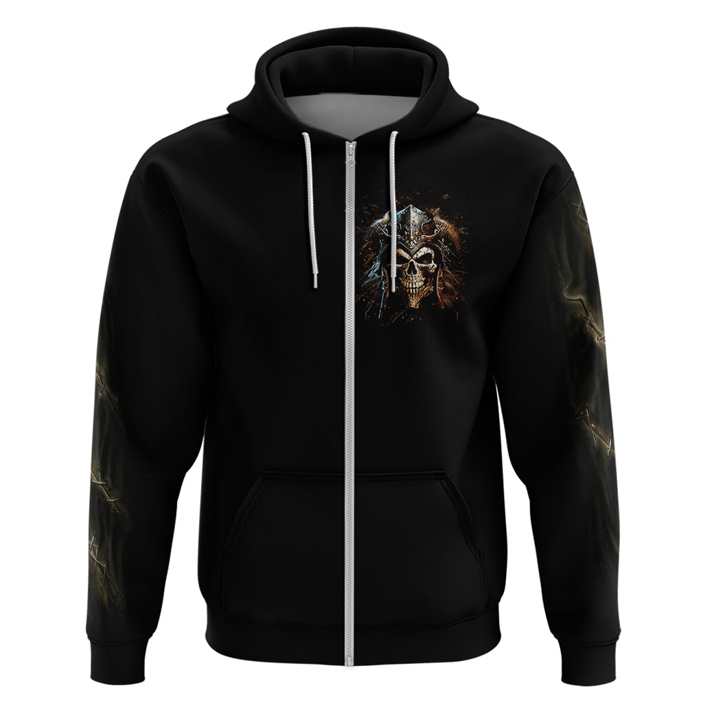 Warrior Skull Hoodie The Warrior Replies Iam The Storm DT01