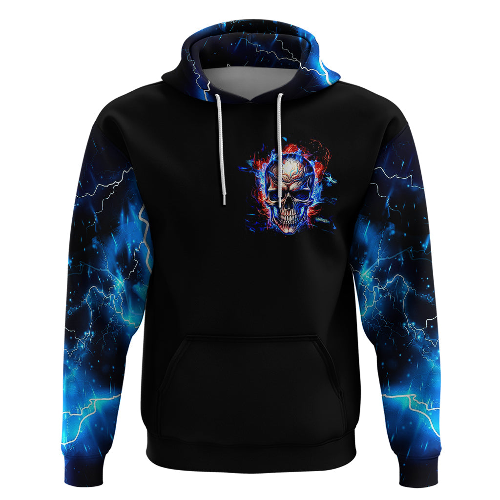 Fire Skull Hoodie Your Demon Hide Under Your Bed DT01
