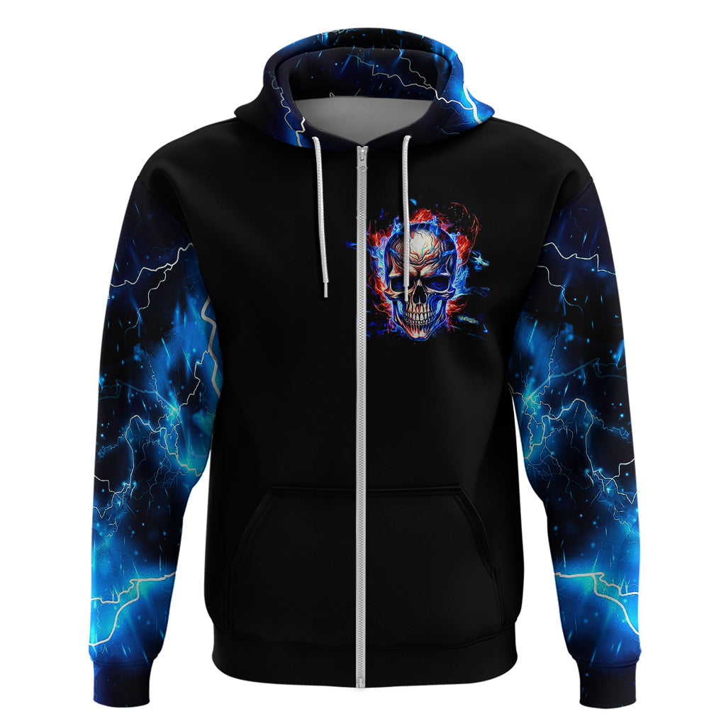 Fire Skull Hoodie Your Demon Hide Under Your Bed DT01