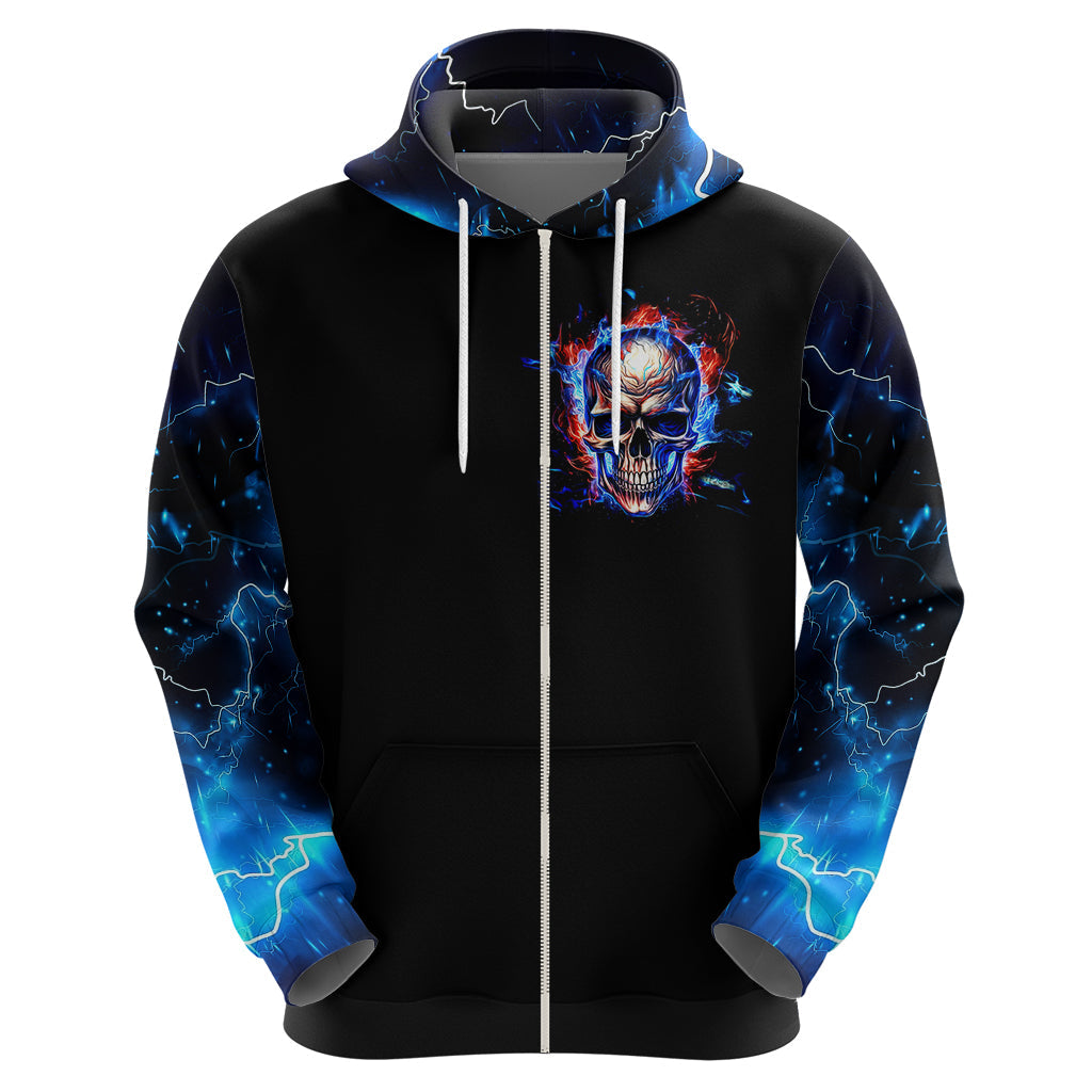 Fire Skull Hoodie Your Demon Hide Under Your Bed DT01