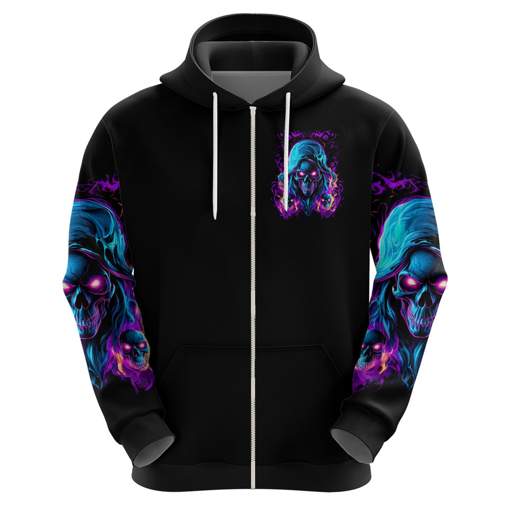 Flame Skull Hoodie Did I Piss You Off That Great At Least I'm Doing Something Right DT01