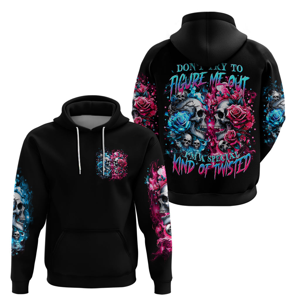 Couple Skull Hoodie Don't Try To Figure Me Out I'm Special DT01