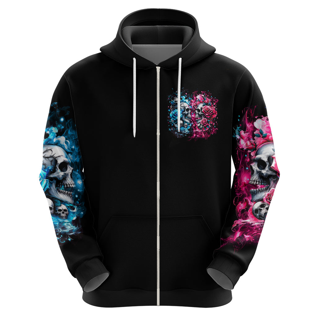 Couple Skull Hoodie Don't Try To Figure Me Out I'm Special DT01
