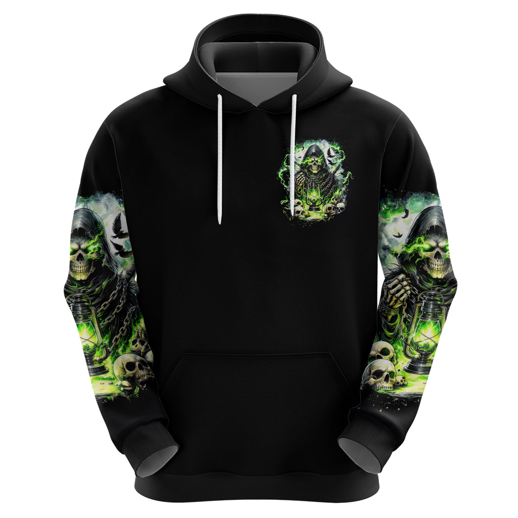 Reaper Skull Hoodie I Think I Was Designed To Be Alone DT01