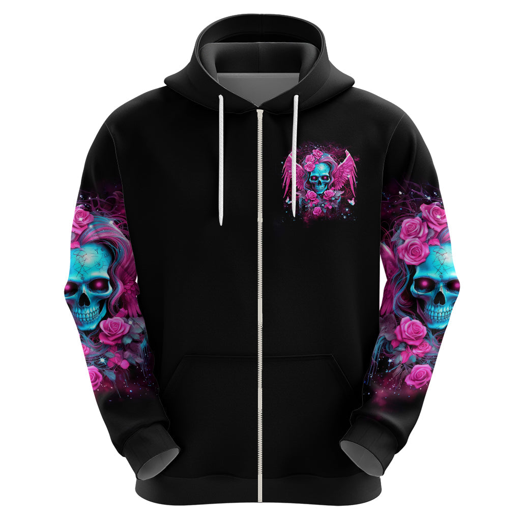 Skull Lady Hoodie In My Next Life I Want To Be The Karma Fairy DT01