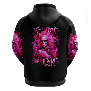 Skull Lady Hoodie Look Hot Be Cold DT01