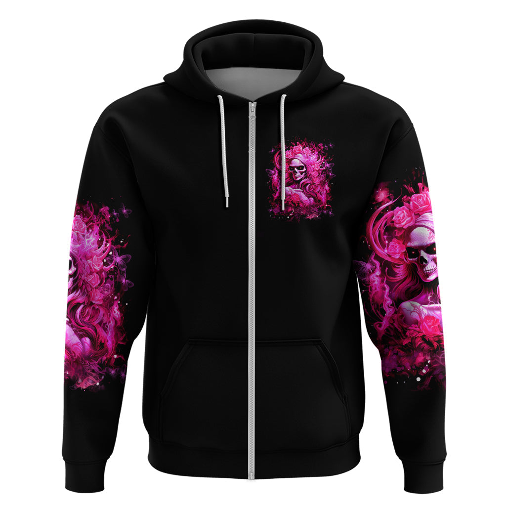 Skull Lady Hoodie Look Hot Be Cold DT01
