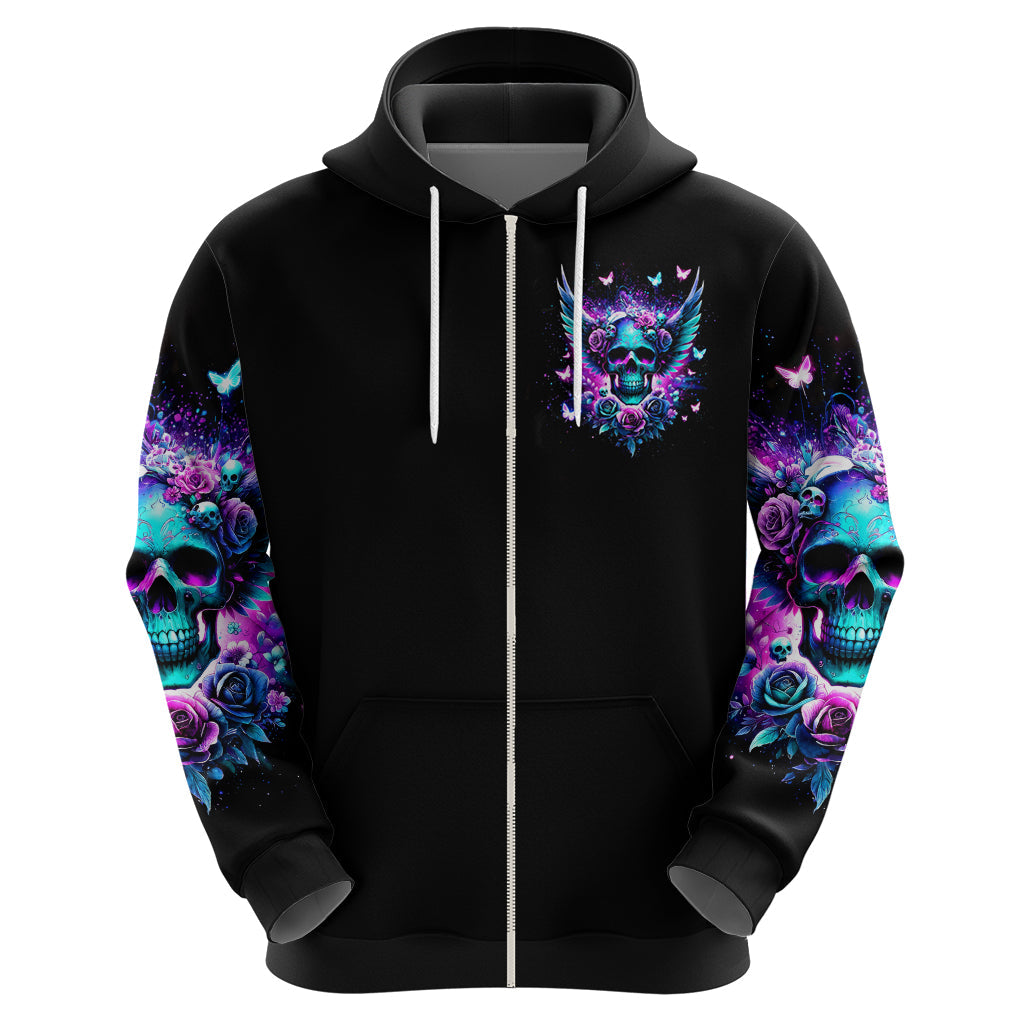Skull Wings Hoodie So The Bitch In Me Came Out To Play DT01