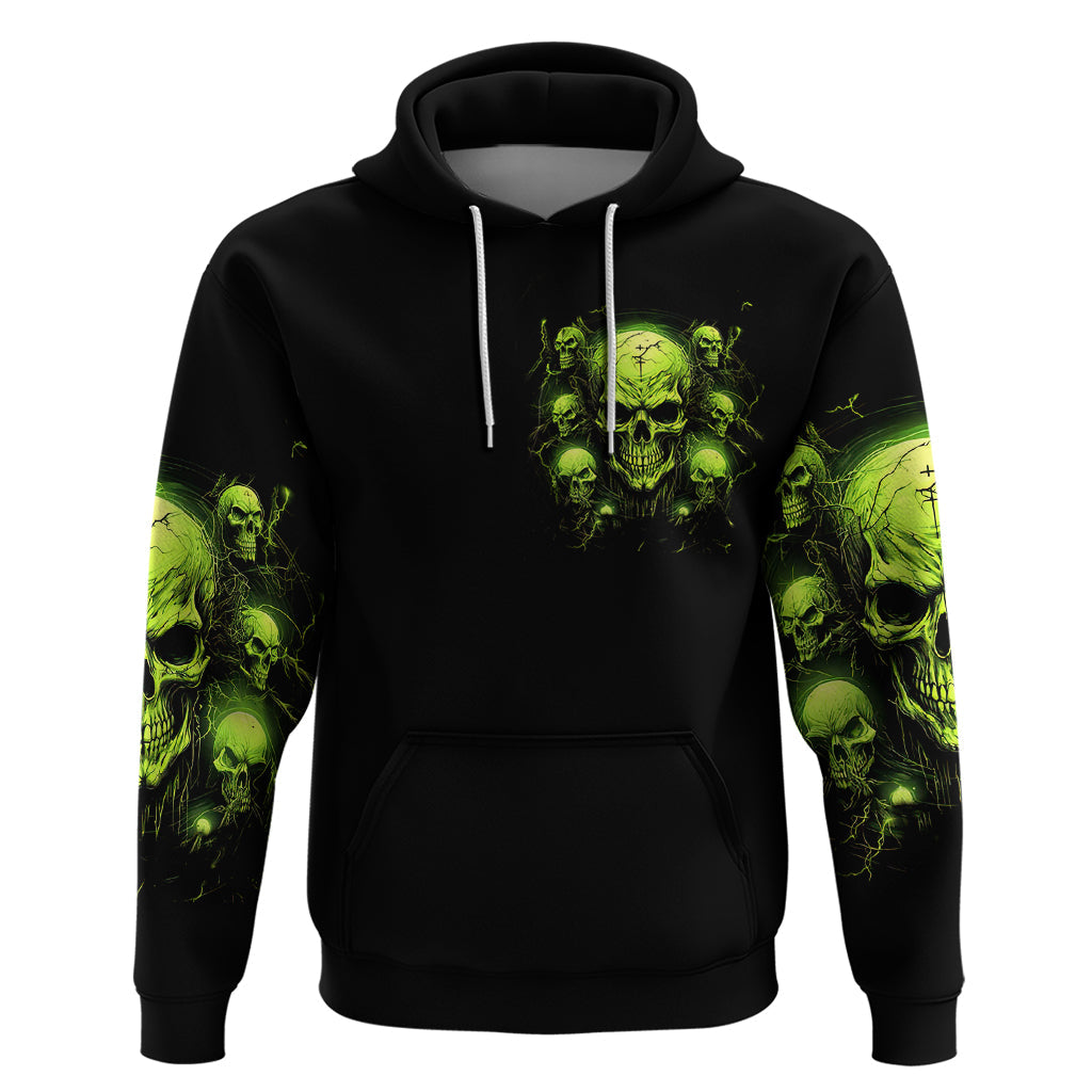 Thunder Skull Hoodie Thunder Skull I Never Alone My Demon With Me 24/7 DT01