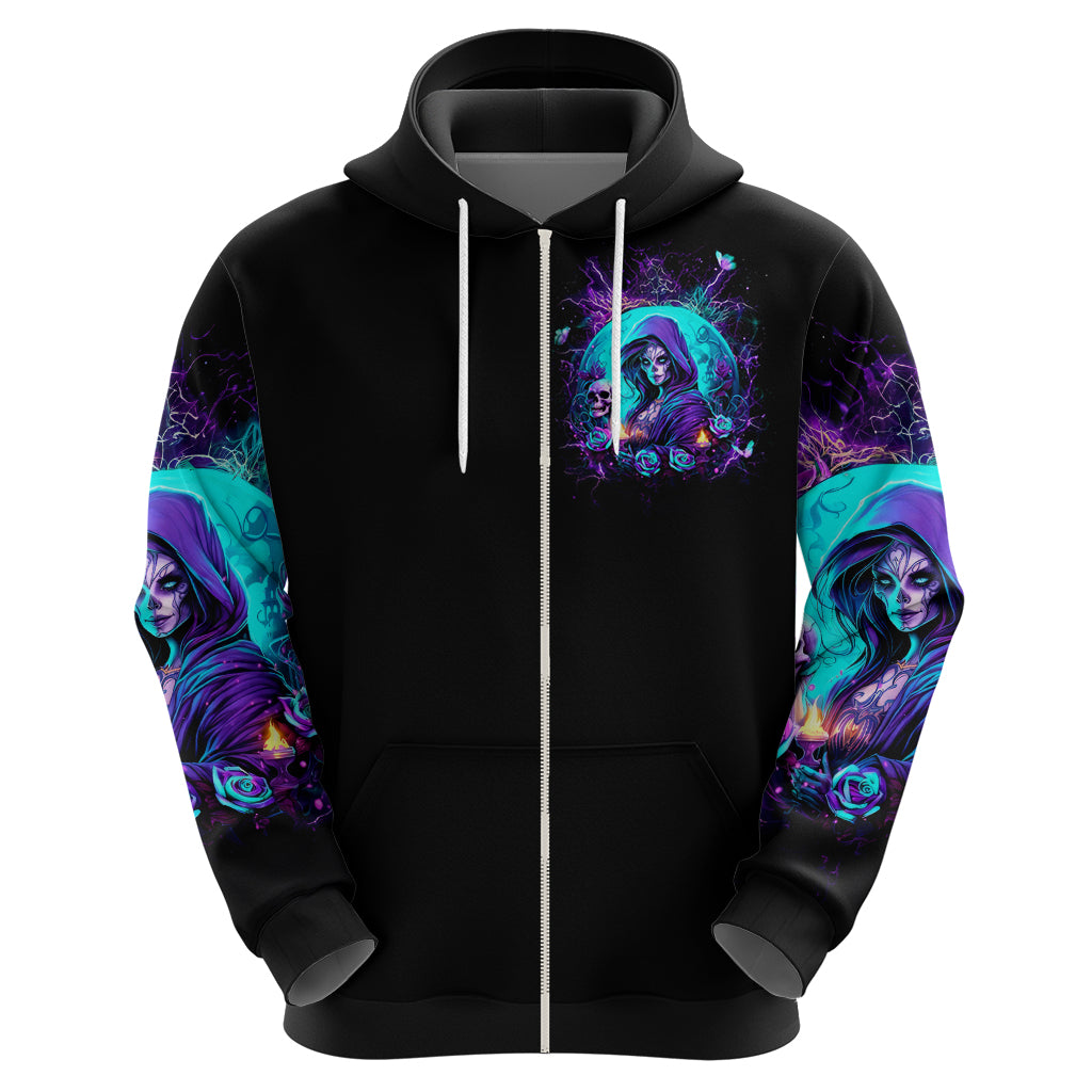 Witch Skull Hoodie Hello Darkness My Old Friend DT01
