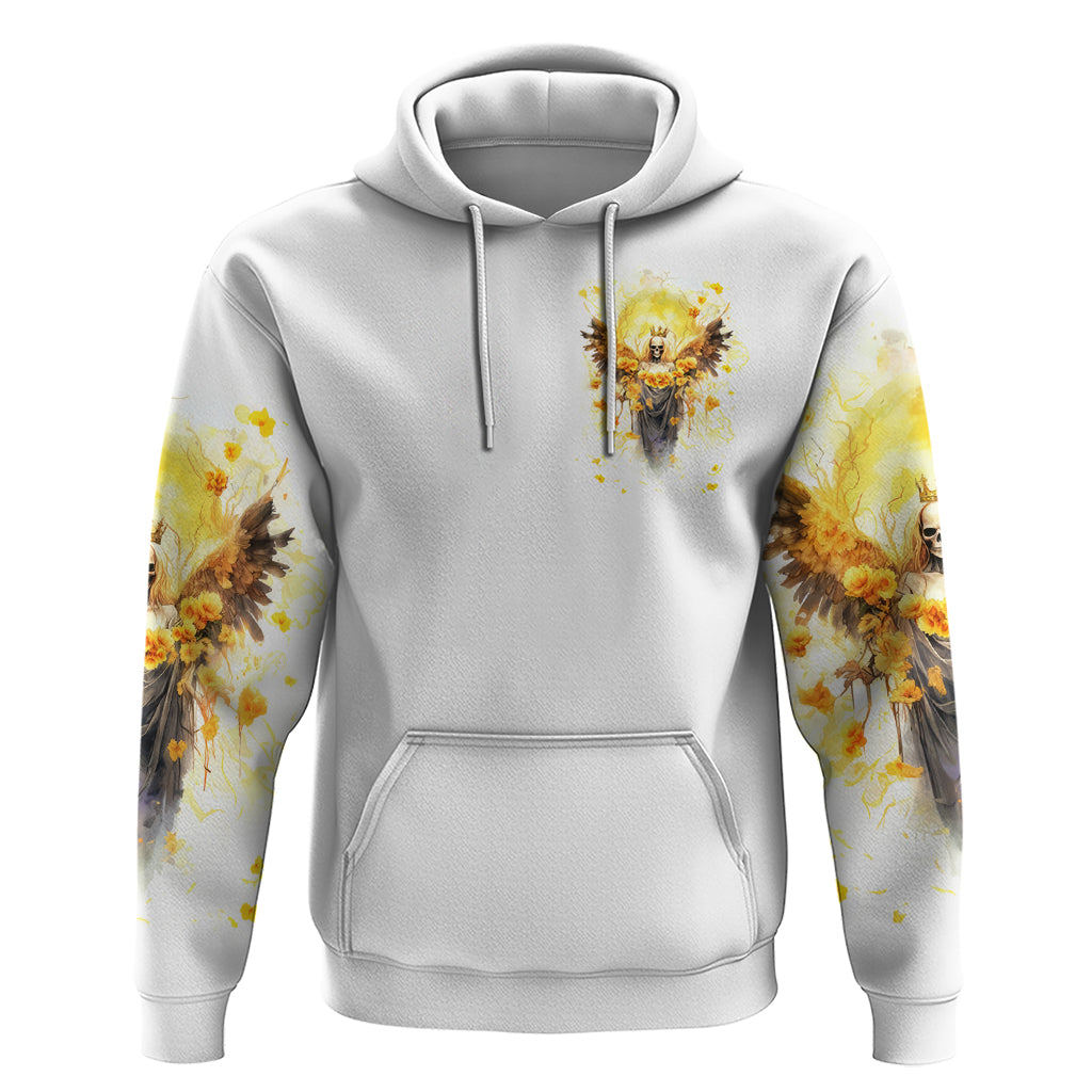 Flower Skull Angel Hoodie Bitch I'm The Fucking Queen DT01