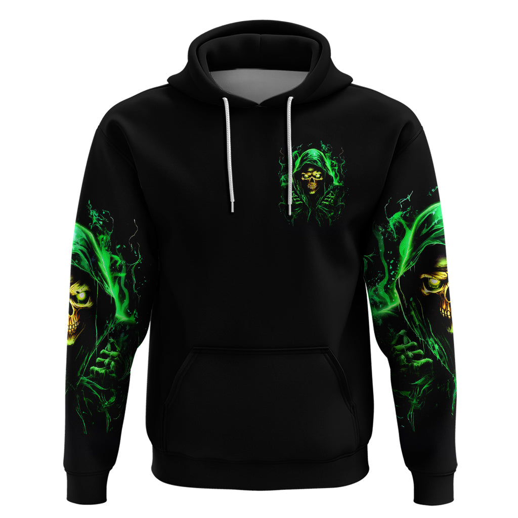 Flame Skull Hoodie Of Course I'm Going To Hell I'm Just Here To Pick You Up DT01
