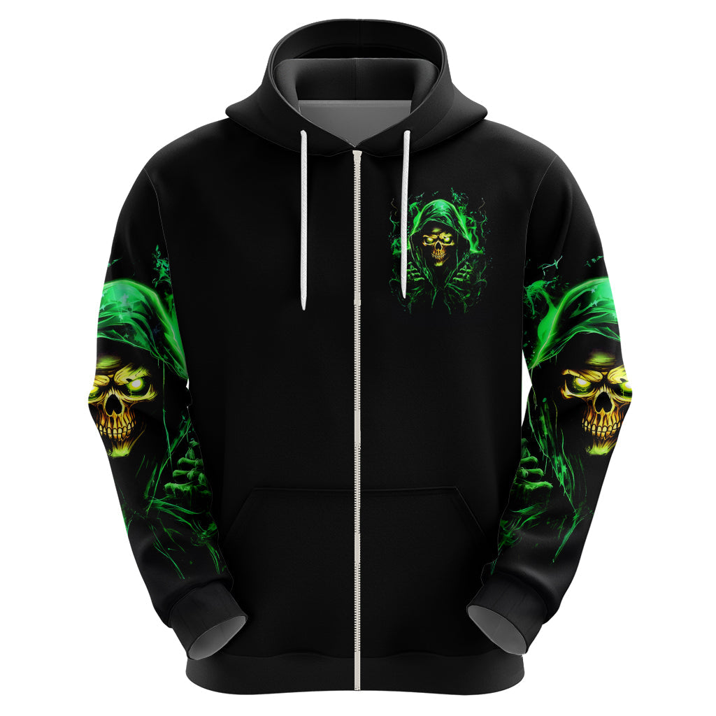 Flame Skull Hoodie Of Course I'm Going To Hell I'm Just Here To Pick You Up DT01